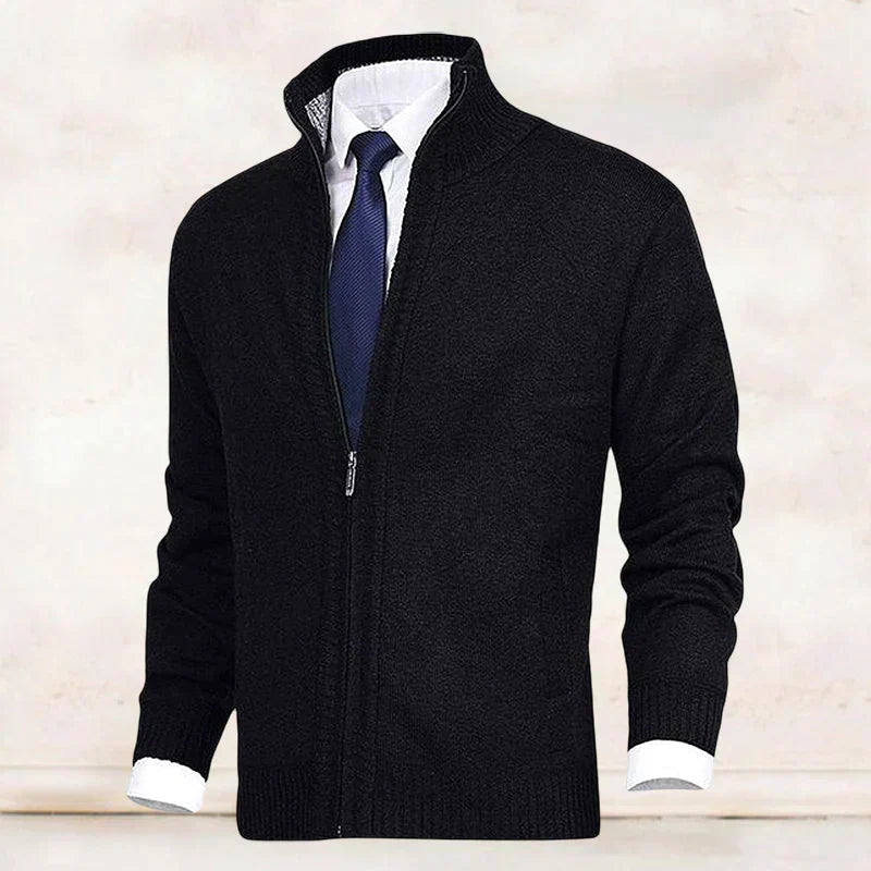 MOREL & LAURENT PARIS | CARDIGAN HOMME À MANCHES LONGUES