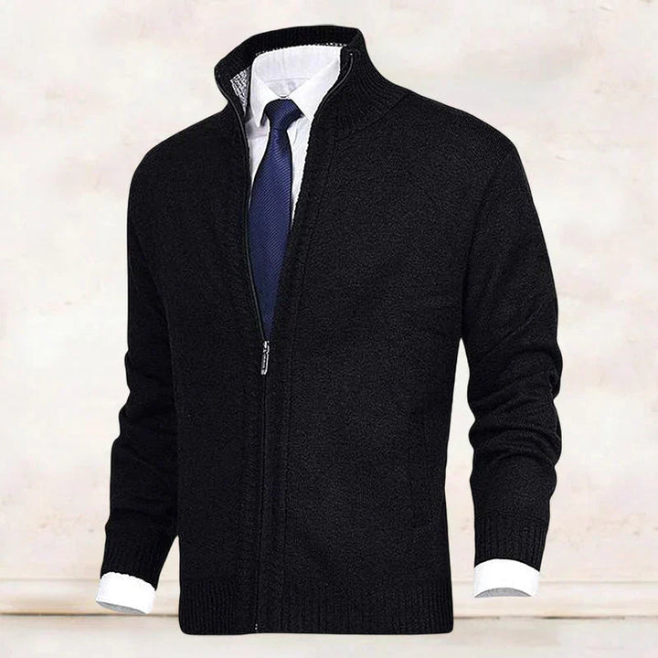 MOREL & LAURENT PARIS | CARDIGAN HOMME À MANCHES LONGUES