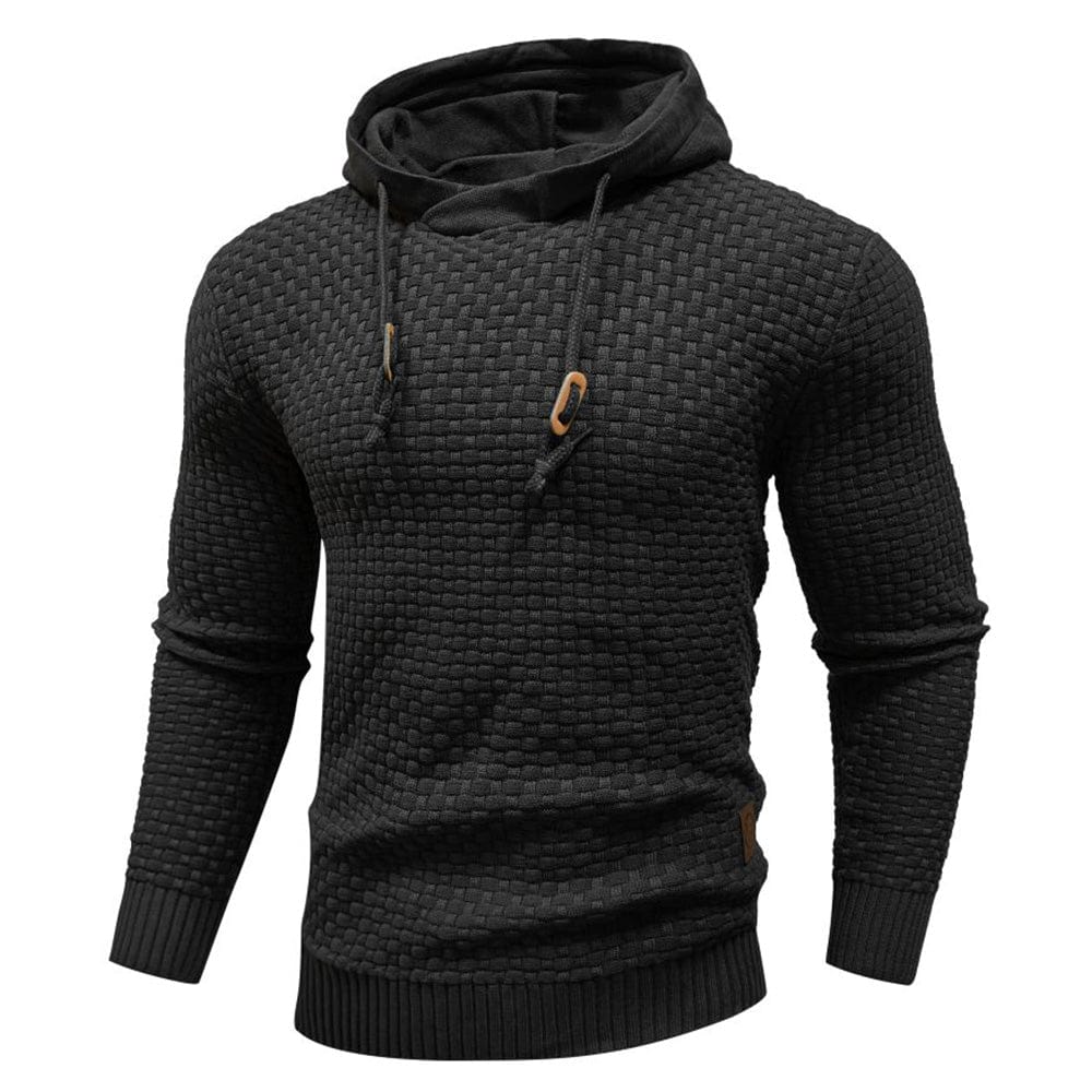 MOREL & LAURENT PARIS | SWEAT À CAPUCHE CLASSIQUE EN LAINE POUR HOMME