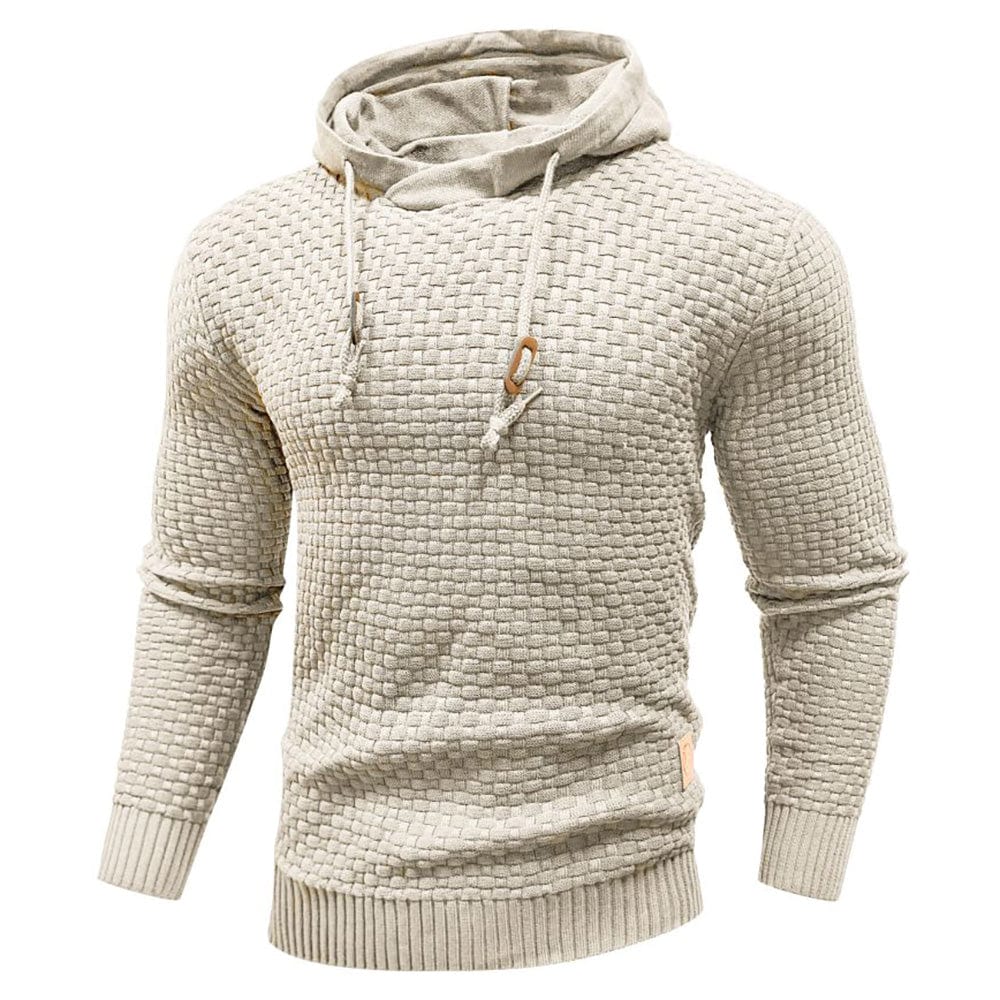 MOREL & LAURENT PARIS | SWEAT À CAPUCHE CLASSIQUE EN LAINE POUR HOMME