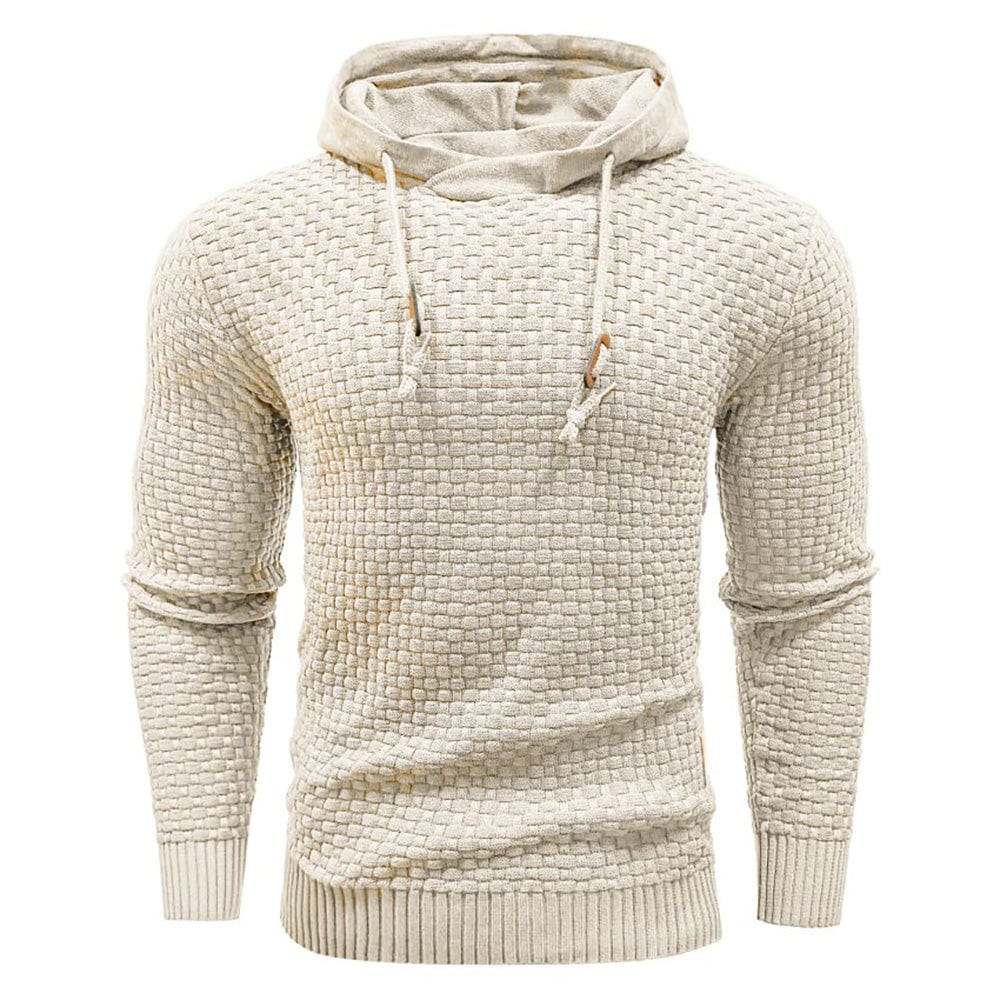 MOREL & LAURENT PARIS | SWEAT À CAPUCHE CLASSIQUE EN LAINE POUR HOMME