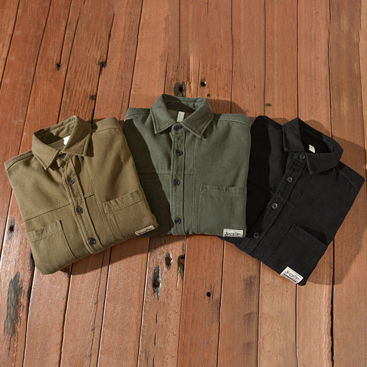 MOREL & LAURENT PARIS | CHEMISE CARGO EN POLAIRE POUR HOMME