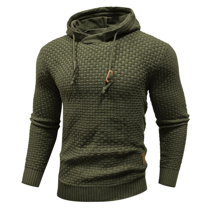 MOREL & LAURENT PARIS | SWEAT À CAPUCHE CLASSIQUE EN LAINE POUR HOMME
