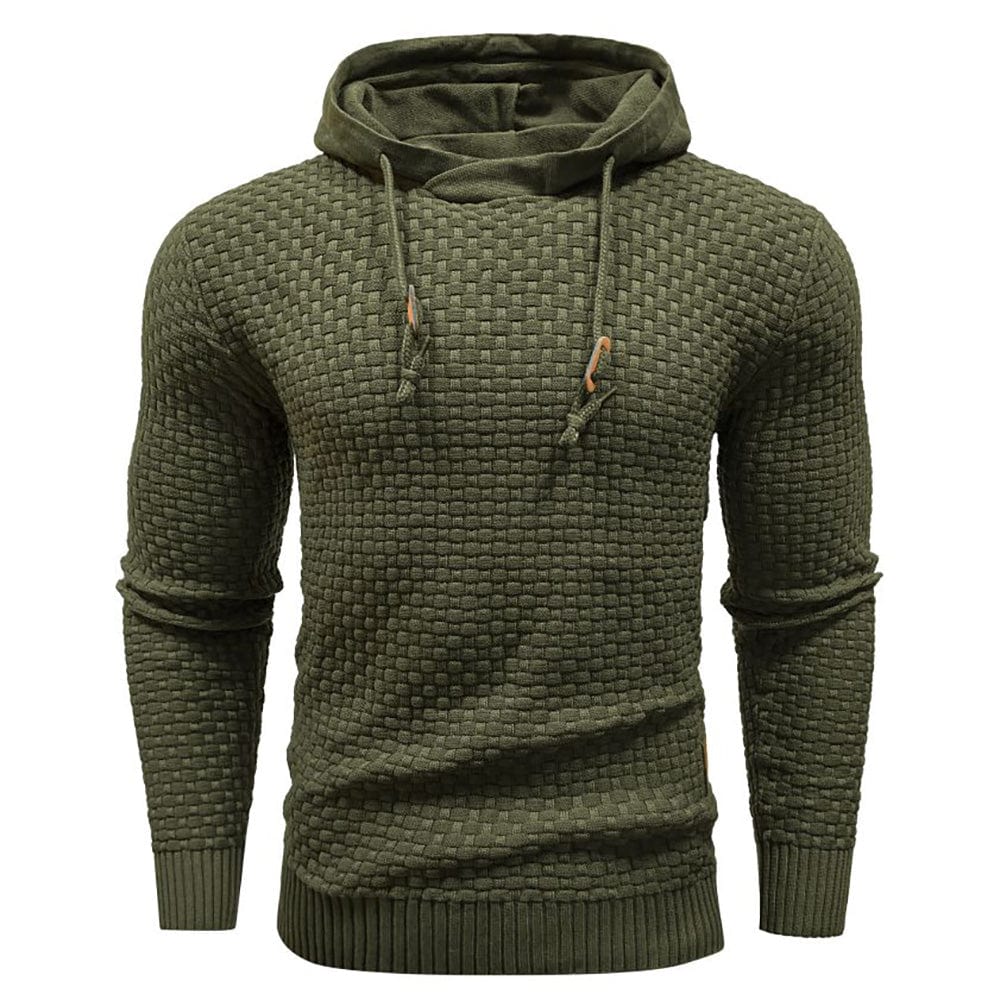 MOREL & LAURENT PARIS | SWEAT À CAPUCHE CLASSIQUE EN LAINE POUR HOMME