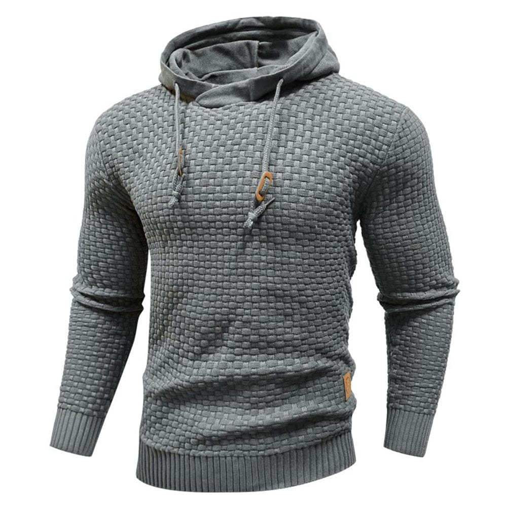 MOREL & LAURENT PARIS | SWEAT À CAPUCHE CLASSIQUE EN LAINE POUR HOMME