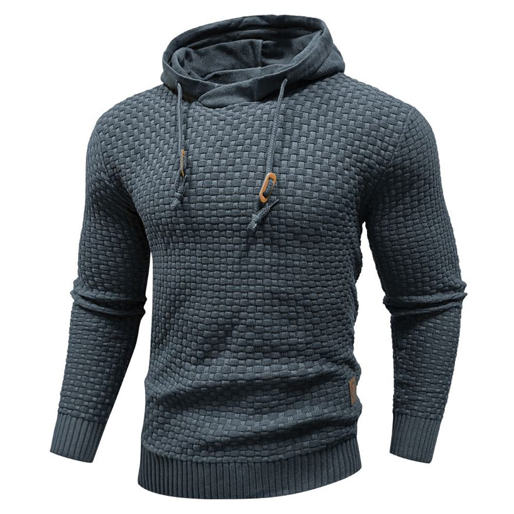 MOREL & LAURENT PARIS | SWEAT À CAPUCHE CLASSIQUE EN LAINE POUR HOMME