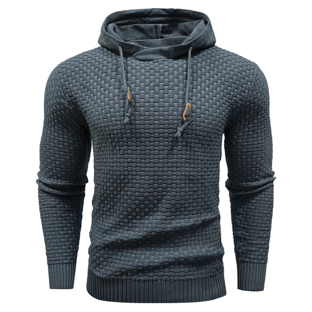 MOREL & LAURENT PARIS | SWEAT À CAPUCHE CLASSIQUE EN LAINE POUR HOMME