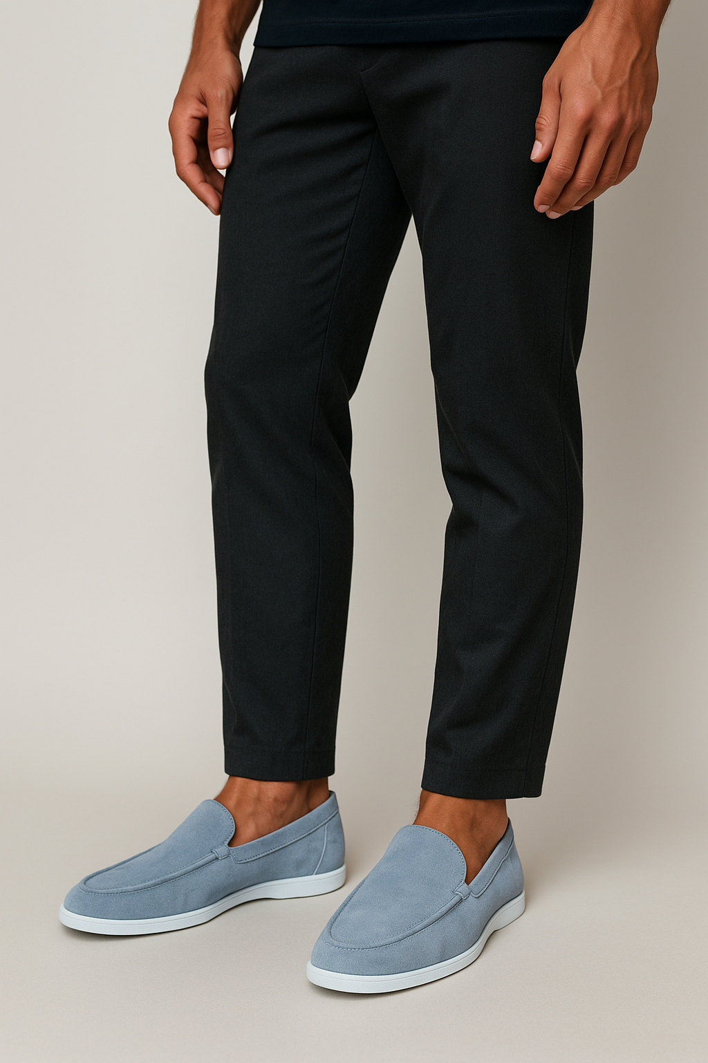 MOREL & LAURENT PARIS | MOCASSINS TEXTURÉS POUR HOMMES