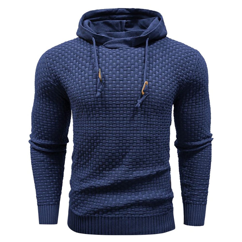 MOREL & LAURENT PARIS | SWEAT À CAPUCHE CLASSIQUE EN LAINE POUR HOMME