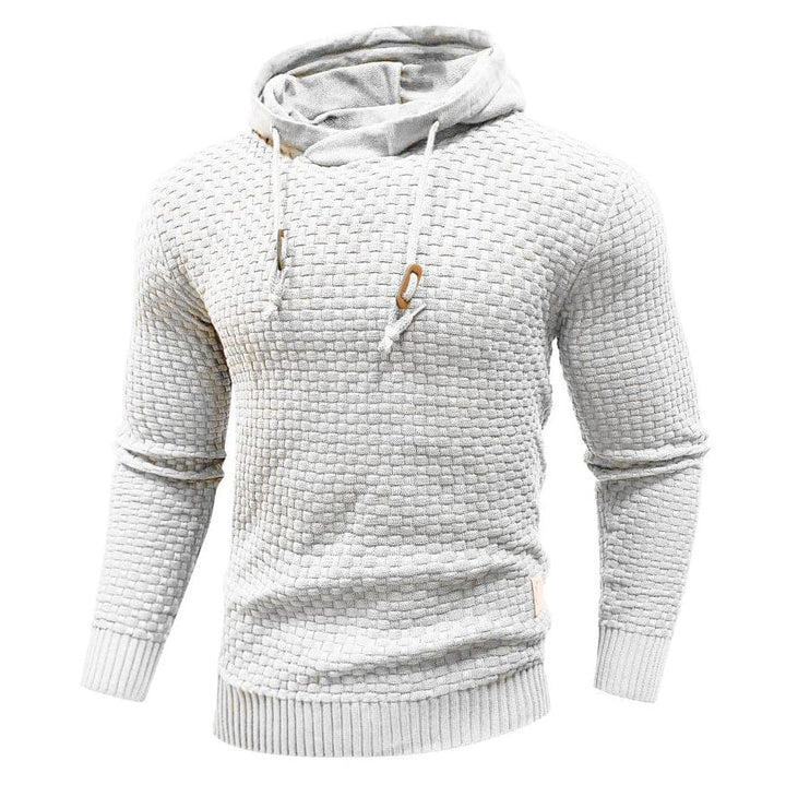 MOREL & LAURENT PARIS | SWEAT À CAPUCHE CLASSIQUE EN LAINE POUR HOMME