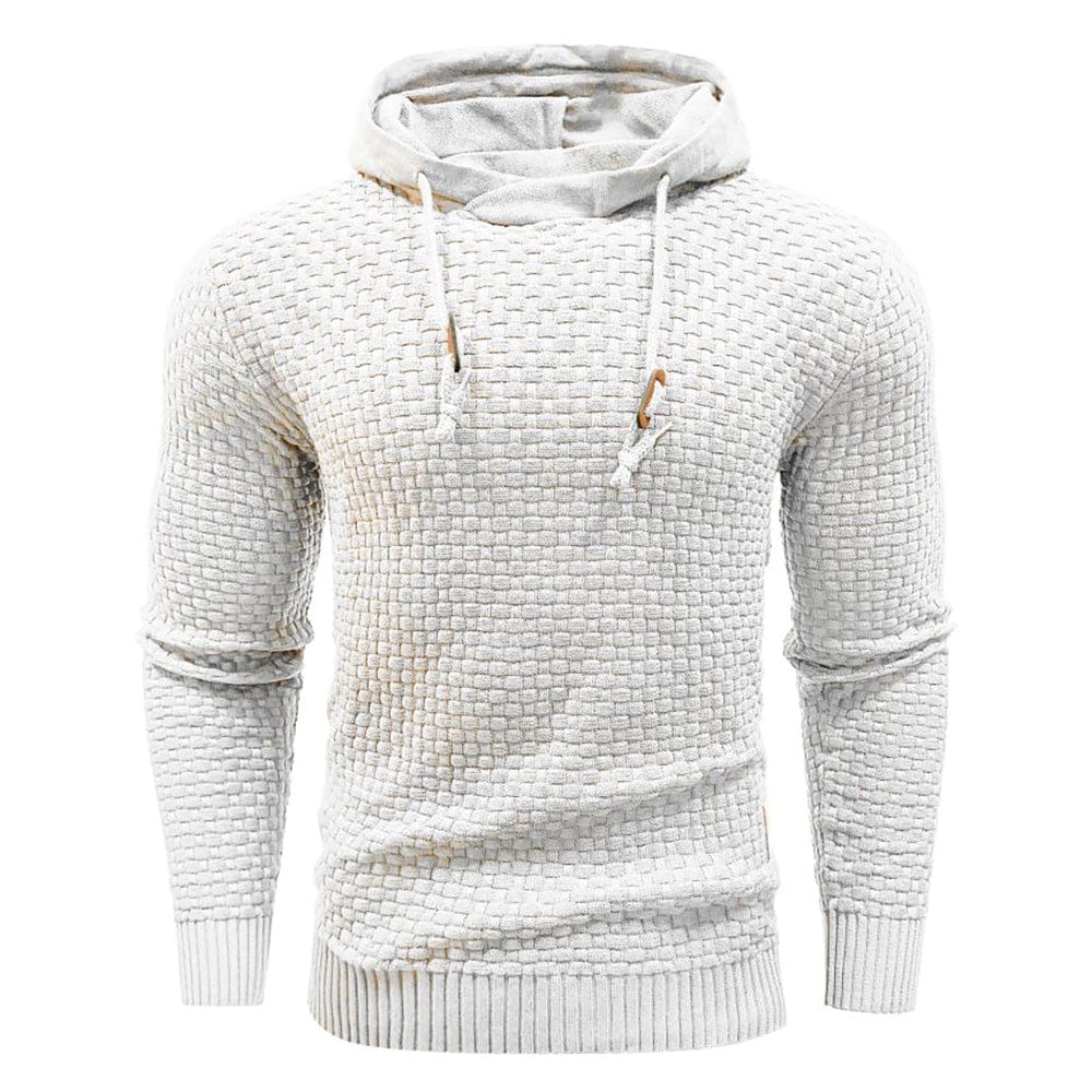 MOREL & LAURENT PARIS | SWEAT À CAPUCHE CLASSIQUE EN LAINE POUR HOMME