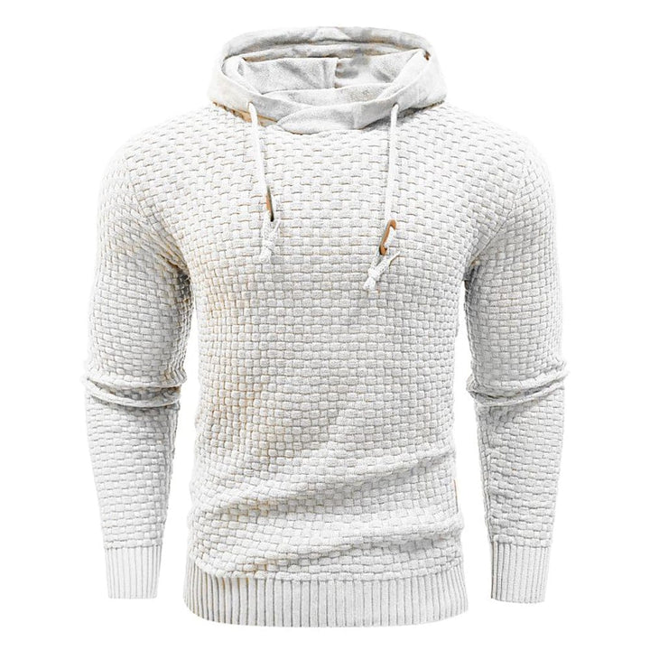 MOREL & LAURENT PARIS | SWEAT À CAPUCHE CLASSIQUE EN LAINE POUR HOMME