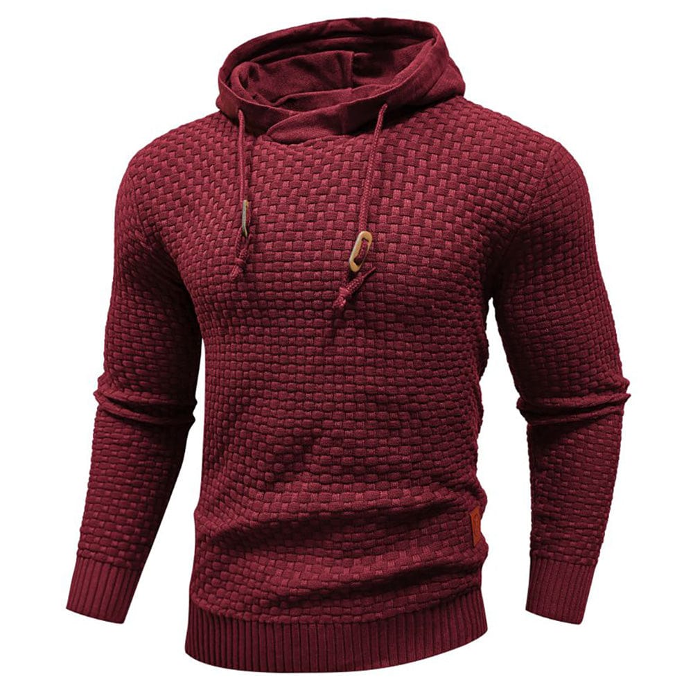 MOREL & LAURENT PARIS | SWEAT À CAPUCHE CLASSIQUE EN LAINE POUR HOMME