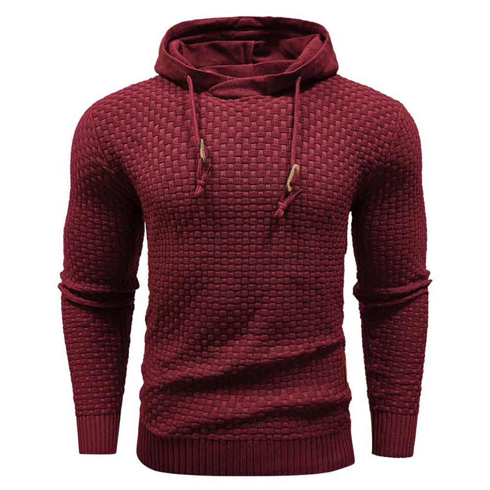 MOREL & LAURENT PARIS | SWEAT À CAPUCHE CLASSIQUE EN LAINE POUR HOMME