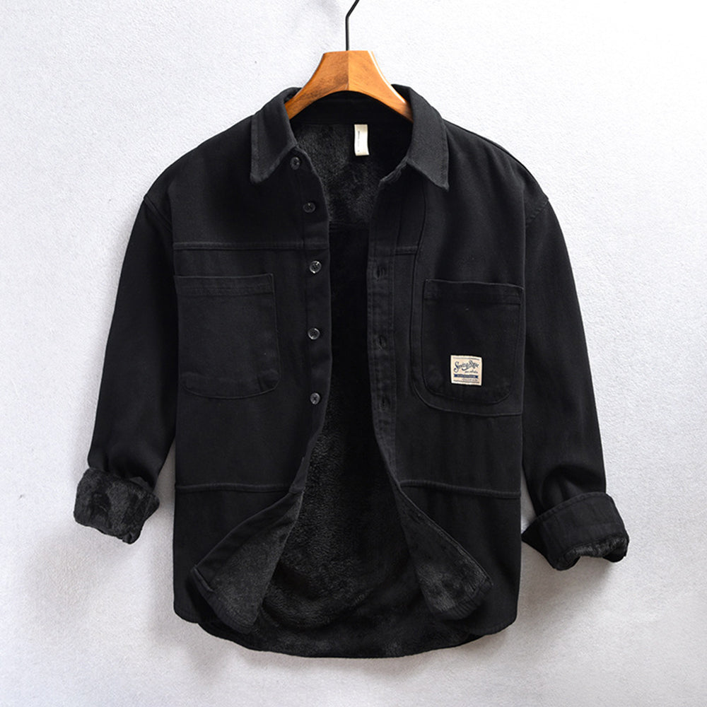 MOREL & LAURENT PARIS | CHEMISE CARGO EN POLAIRE POUR HOMME