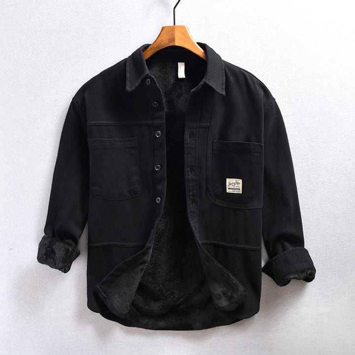 MOREL & LAURENT PARIS | CHEMISE CARGO EN POLAIRE POUR HOMME