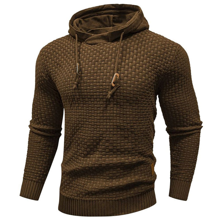 MOREL & LAURENT PARIS | SWEAT À CAPUCHE CLASSIQUE EN LAINE POUR HOMME
