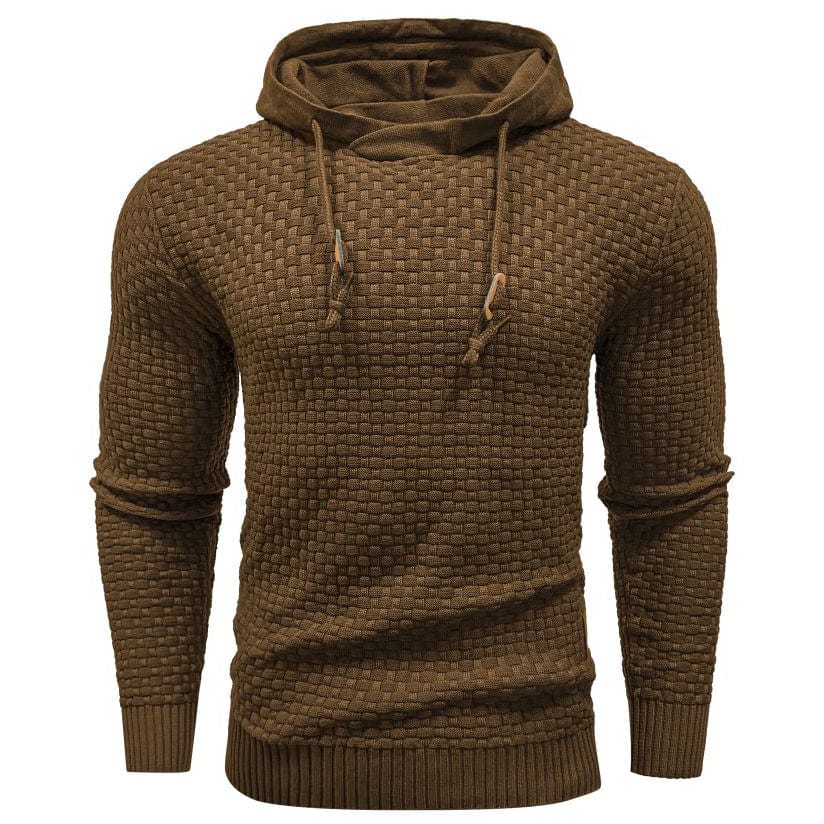 MOREL & LAURENT PARIS | SWEAT À CAPUCHE CLASSIQUE EN LAINE POUR HOMME