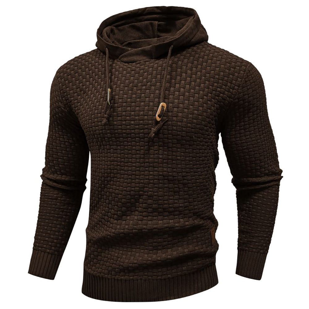 MOREL & LAURENT PARIS | SWEAT À CAPUCHE CLASSIQUE EN LAINE POUR HOMME