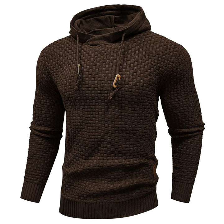 MOREL & LAURENT PARIS | SWEAT À CAPUCHE CLASSIQUE EN LAINE POUR HOMME