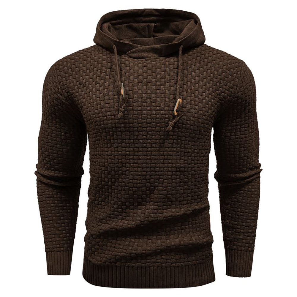 MOREL & LAURENT PARIS | SWEAT À CAPUCHE CLASSIQUE EN LAINE POUR HOMME