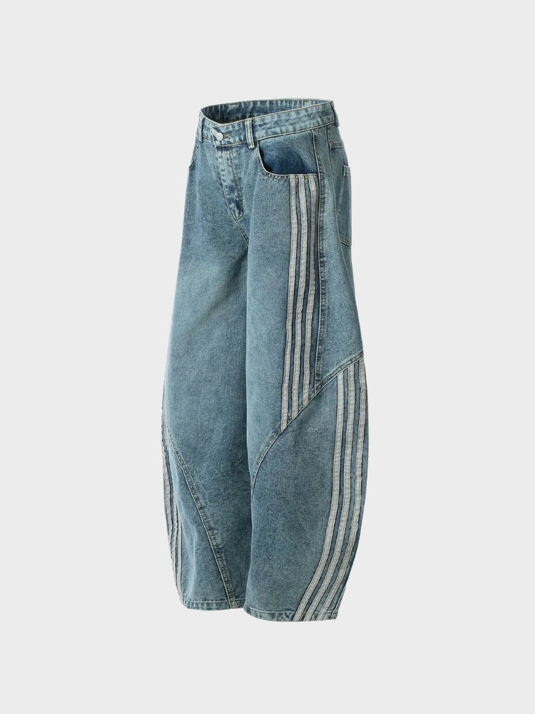 Amora™ | Le Jean Wide-Leg au caractère urbain