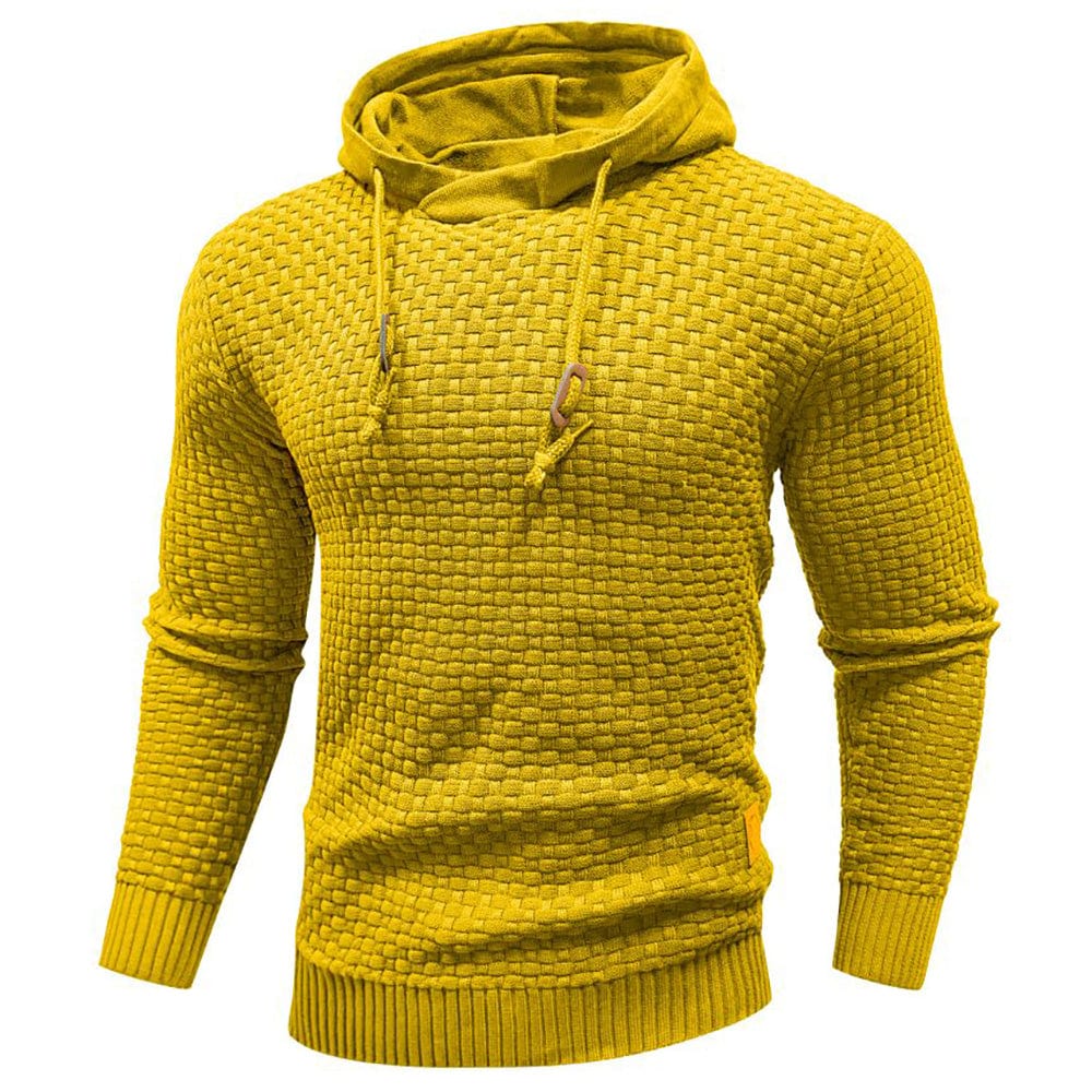MOREL & LAURENT PARIS | SWEAT À CAPUCHE CLASSIQUE EN LAINE POUR HOMME