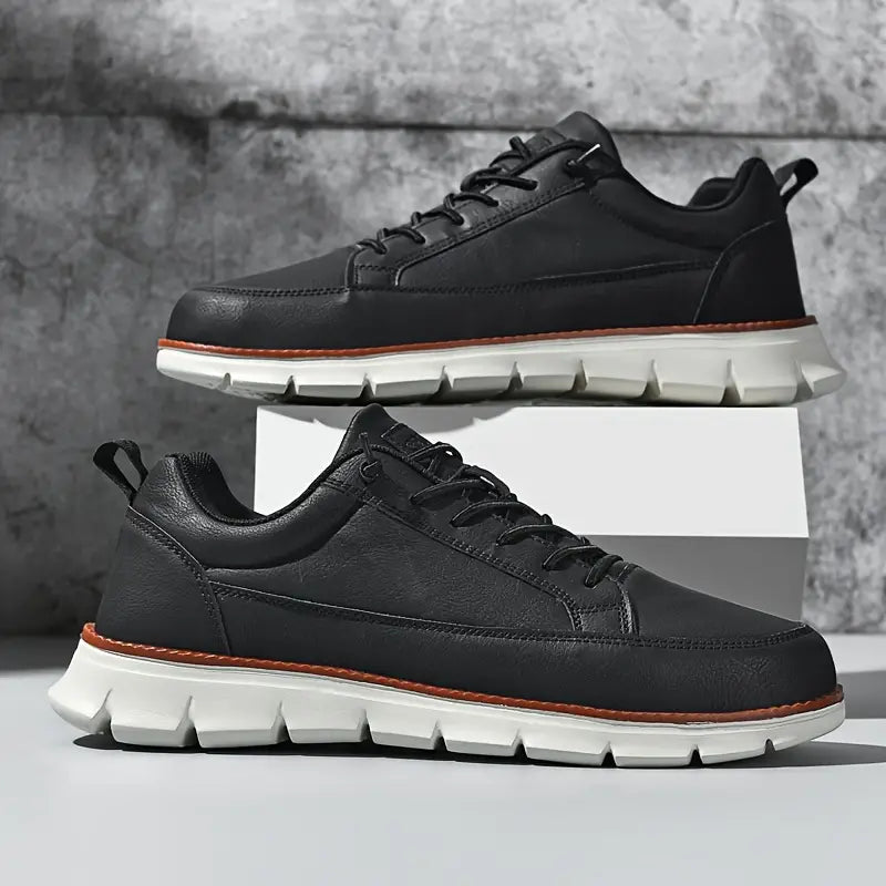 MOREL & LAURENT PARIS | BASKETS EN CUIR AVEC SOUTIEN