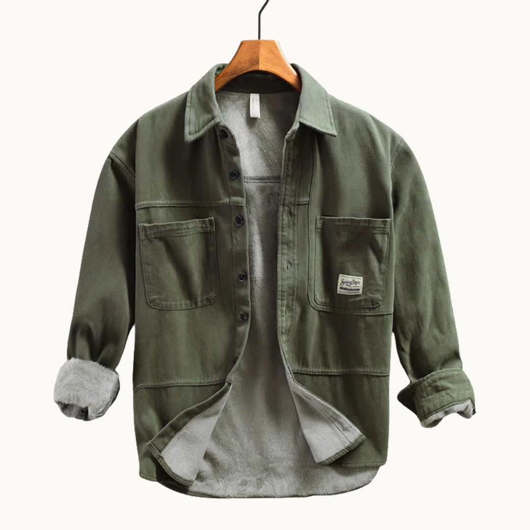 MOREL & LAURENT PARIS | CHEMISE CARGO EN POLAIRE POUR HOMME