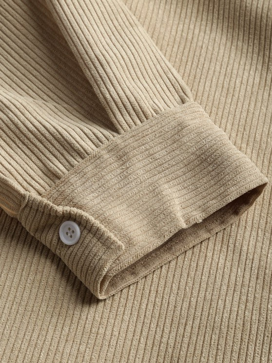 MOREL & LAURENT PARIS | CHEMISE MANCHES LONGUES DEMI-BOUTONS POUR HOMME