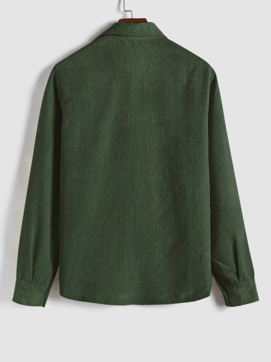 MOREL & LAURENT PARIS | CHEMISE MANCHES LONGUES DEMI-BOUTONS POUR HOMME