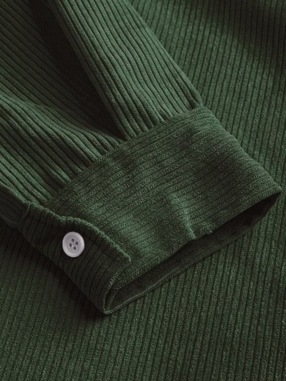 MOREL & LAURENT PARIS | CHEMISE MANCHES LONGUES DEMI-BOUTONS POUR HOMME