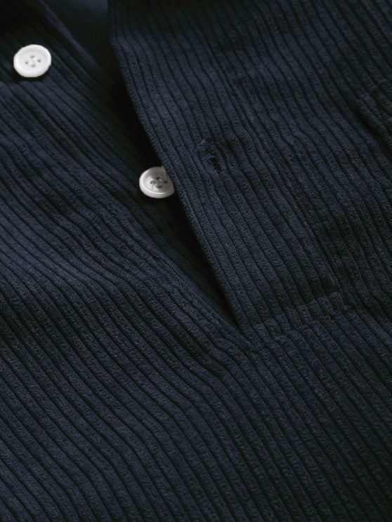 MOREL & LAURENT PARIS | CHEMISE MANCHES LONGUES DEMI-BOUTONS POUR HOMME