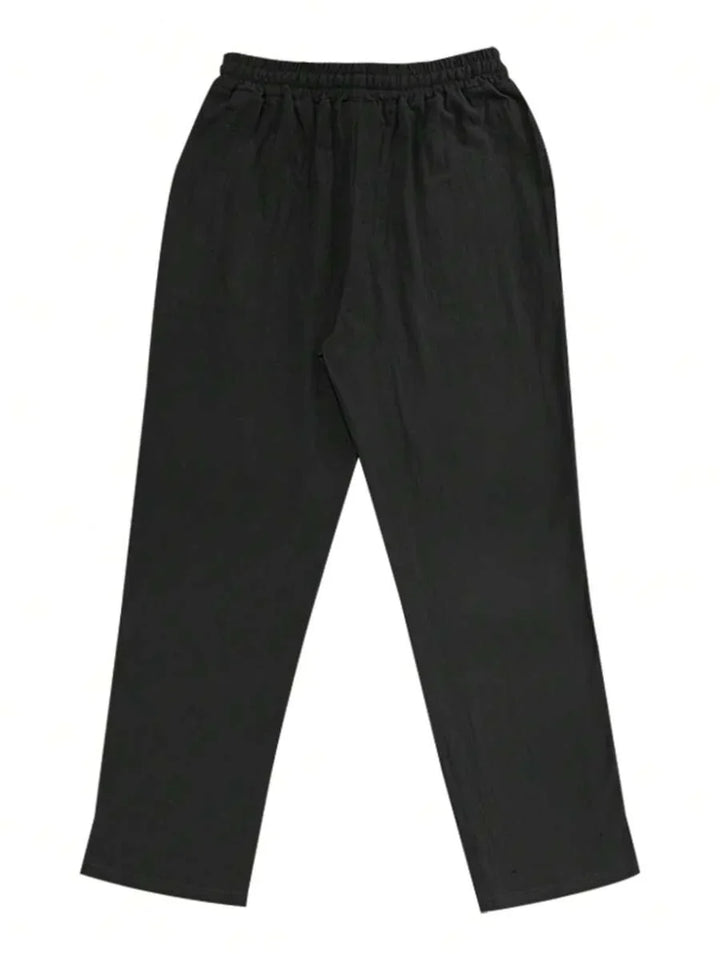 MOREL & LAURENT PARIS | PANTALON LÉGER EN LIN AVEC CORDON