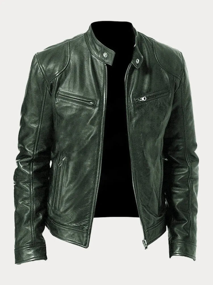 MOREL & LAURENT PARIS | VESTE DÉCONTRACTÉE EN CUIR