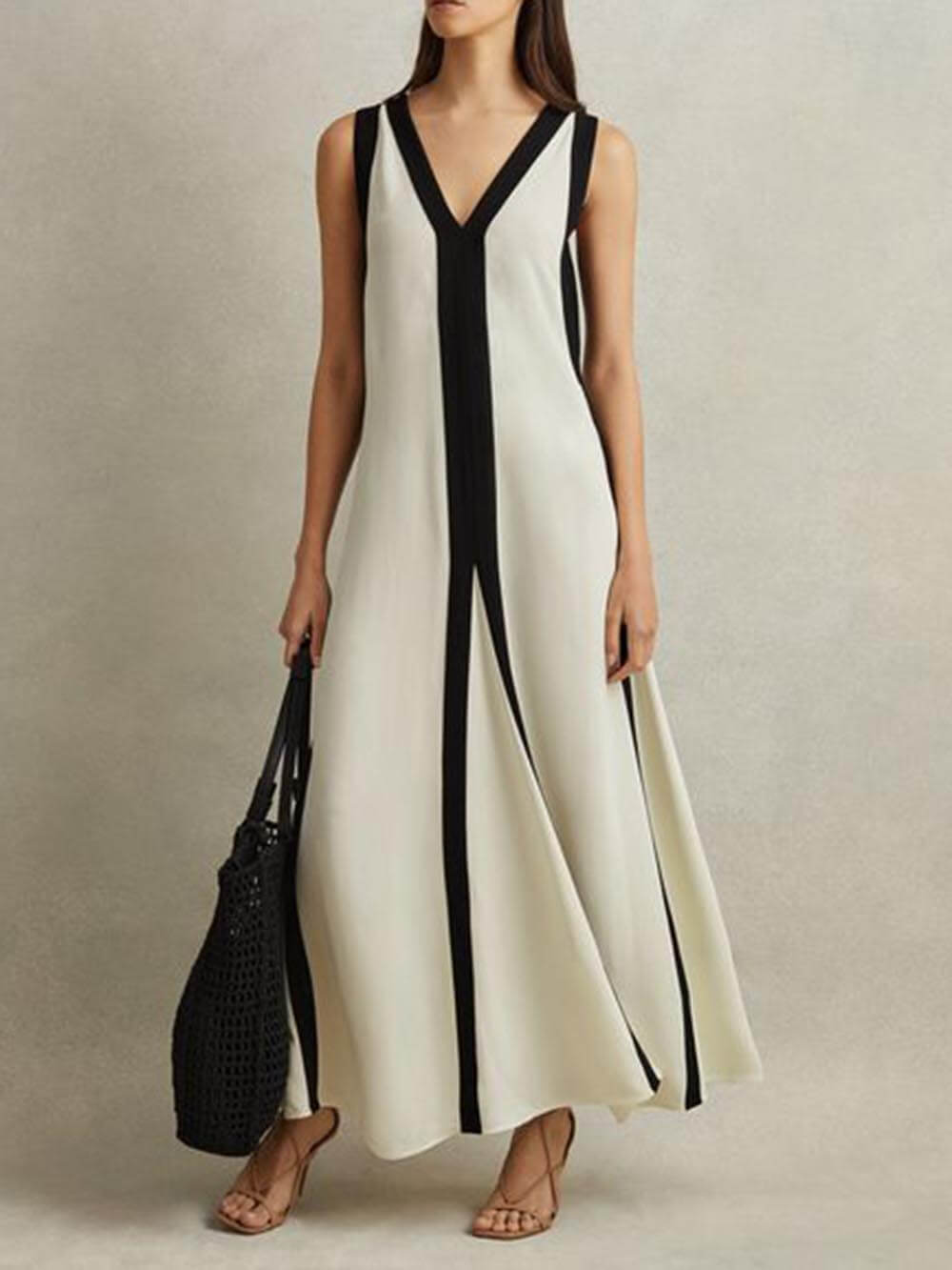 Estelle | Robe Maxi réversible A-line