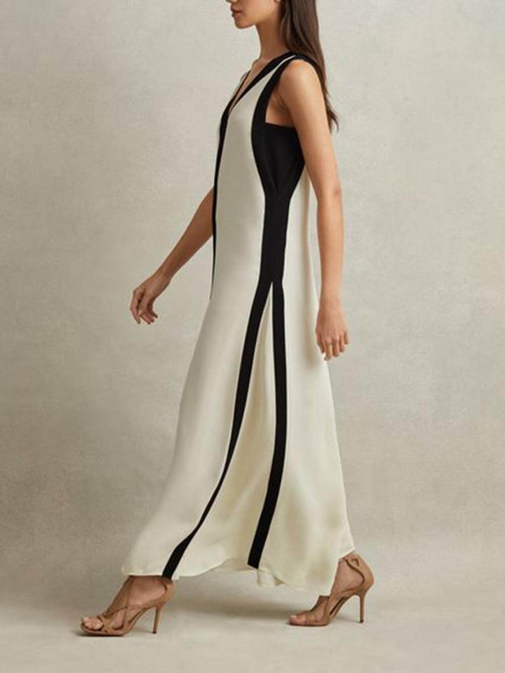 Estelle | Robe Maxi réversible A-line