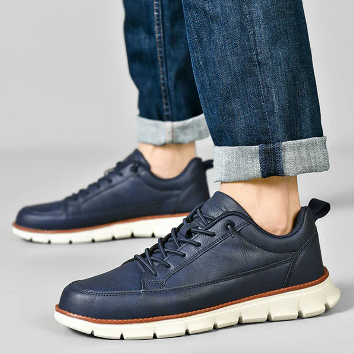 MOREL & LAURENT PARIS | BASKETS EN CUIR AVEC SOUTIEN