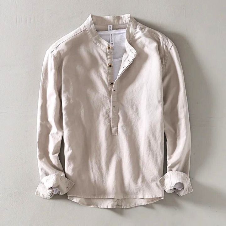 MOREL & LAURENT PARIS | CHEMISE EN LIN POUR HOMME