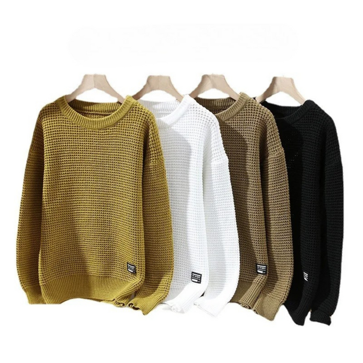 MOREL & LAURENT PARIS | PULL EN NID D'ABEILLE PREMIUM