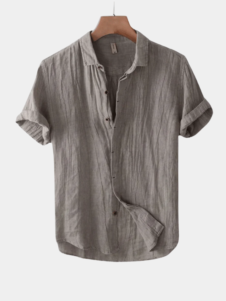 MOREL & LAURENT PARIS | CHEMISE D'ÉTÉ EN LIN DE LUXERE