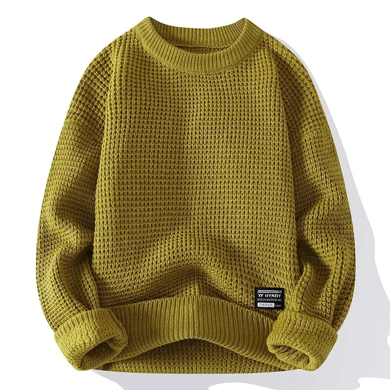 MOREL & LAURENT PARIS | PULL EN NID D'ABEILLE PREMIUM