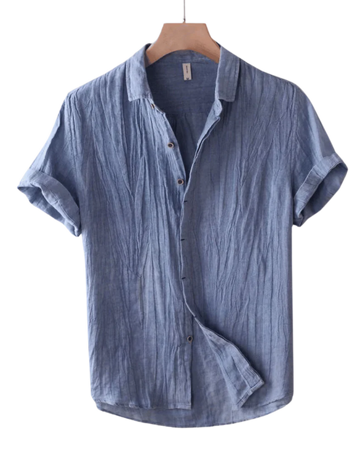 MOREL & LAURENT PARIS | CHEMISE D'ÉTÉ EN LIN DE LUXERE