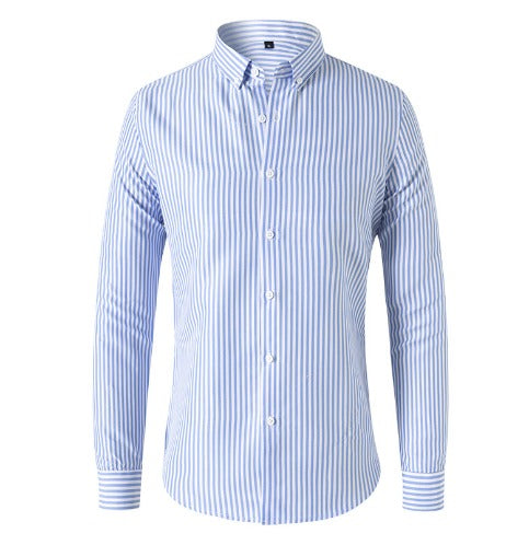 MOREL & LAURENT PARIS | CHEMISE À RAYURES DÉCIDÉES POUR HOMME