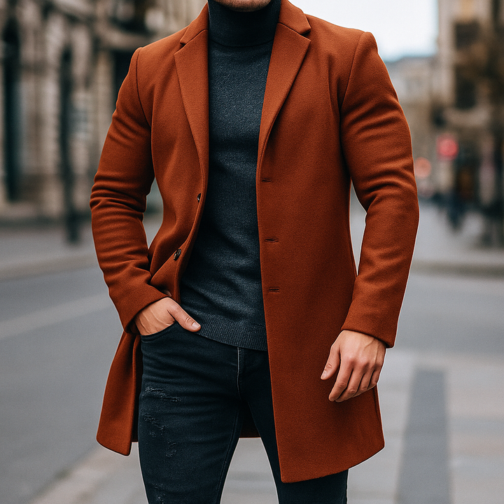 MOREL & LAURENT PARIS | TRENCH EN LAINE POUR HOMMES