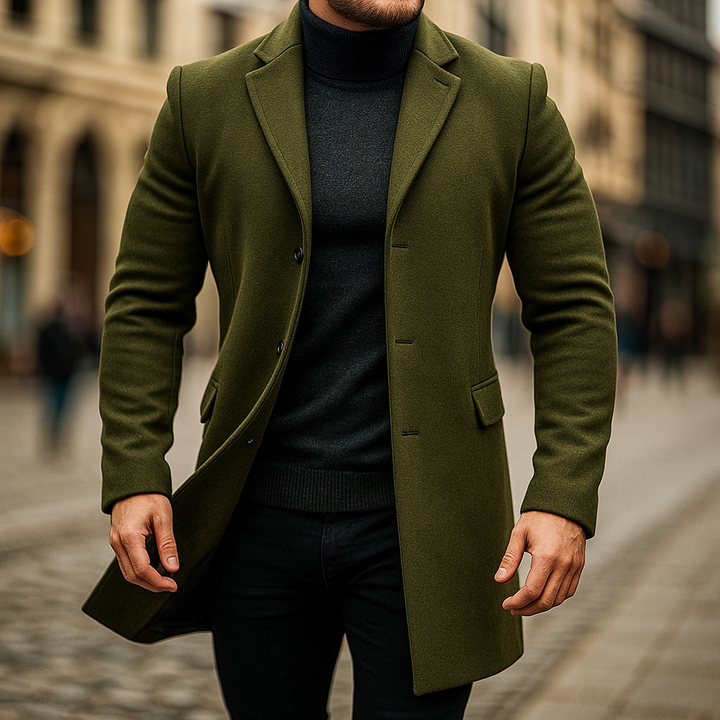 MOREL & LAURENT PARIS | TRENCH EN LAINE POUR HOMMES