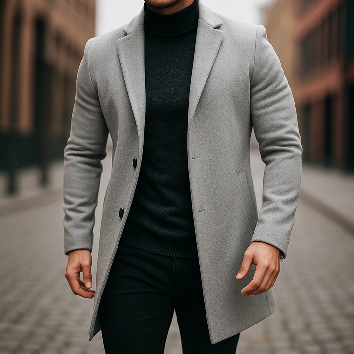 MOREL & LAURENT PARIS | TRENCH EN LAINE POUR HOMMES