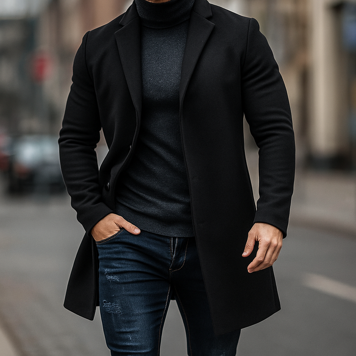 MOREL & LAURENT PARIS | TRENCH EN LAINE POUR HOMMES