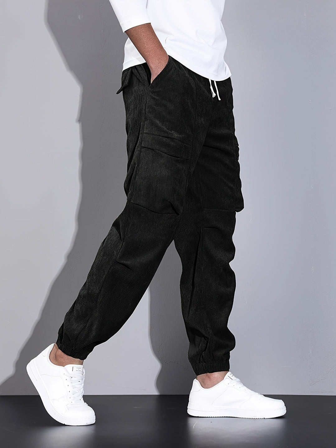 MOREL & LAURENT PARIS | PANTALON CARGO EN CORDUROY