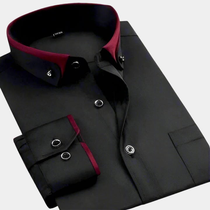 MOREL & LAURENT PARIS | CHEMISE CLASSIQUE POUR HOMME À MANCHES LONGUES